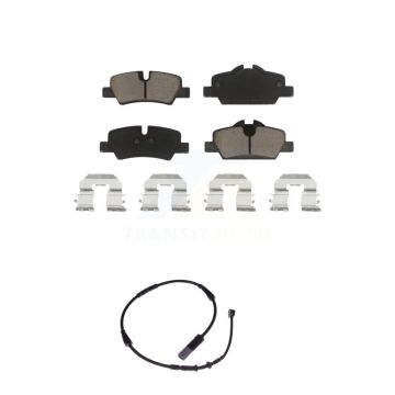 Rear Ceramic Disc Brake Pads And Wear Sensors Kit For Mini Cooper KCW-100782