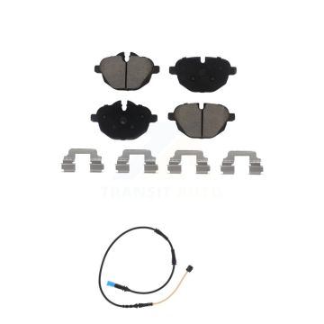 Rear Ceramic Disc Brake Pads And Wear Sensors Kit For BMW X4 KCW-100791
