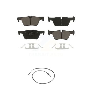Rear Ceramic Brake Pads Wear Sensor Kit For BMW 328i xDrive 330i 320i 428i 328d 230i 430i KCW-100796