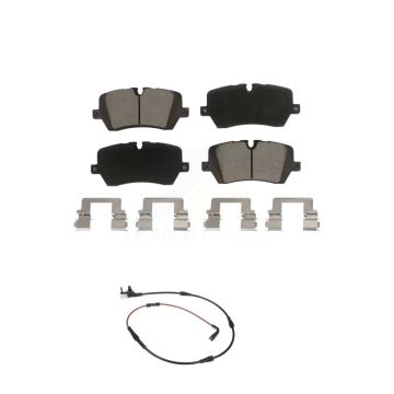 Rear Ceramic Disc Brake Pads And Wear Sensors Kit For Land Rover Range Sport Discovery KCW-100826