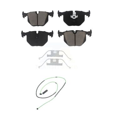 Rear Ceramic Disc Brake Pads And Wear Sensors Kit For 2001-2006 BMW M3 3.2L KCW-100833