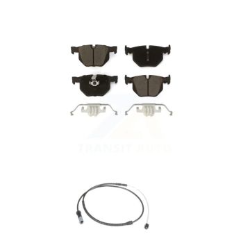 Rear Ceramic Disc Brake Pads And Wear Sensors Kit For BMW X5 X6 KCW-100840