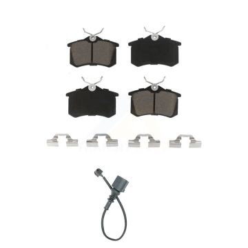 Rear Ceramic Disc Brake Pads And Wear Sensors Kit For 2003-2006 Audi TT 1.8L KCW-100843