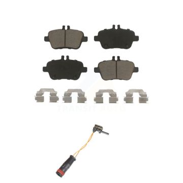 Rear Ceramic Disc Brake Pads And Wear Sensors Kit For Mercedes-Benz SLK350 KCW-100848