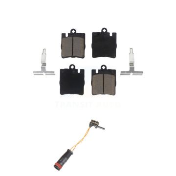 Rear Ceramic Brake Pad And Wear Sensor Kit For Mercedes-Benz SLK350 C230 C280 CLK320 C320 KCW-100849