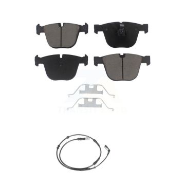 Rear Ceramic Disc Brake Pads And Wear Sensors Kit For BMW 750i 750Li KCW-100856