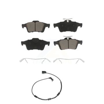 Rear Ceramic Disc Brake Pads And Wear Sensors Kit For Jaguar XF XJ XK XKR KCW-100858
