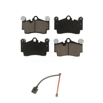Rear Ceramic Brake Pad And Wear Sensor Kit For Audi Q7 Porsche Cayenne Volkswagen Touareg KCW-100860