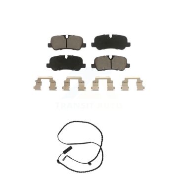 Rear Ceramic Disc Brake Pads And Wear Sensors Kit For Land Rover Range KCW-100865