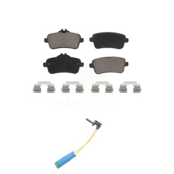 Rear Ceramic Disc Brake Pads & Wear Sensor Kit For 2014-2019 Mercedes-Benz CLA45 AMG 2.0L KCW-100873
