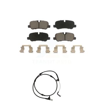 Rear Ceramic Disc Brake Pads And Wear Sensors Kit For Land Rover Range Sport LR4 LR3 KCW-100884