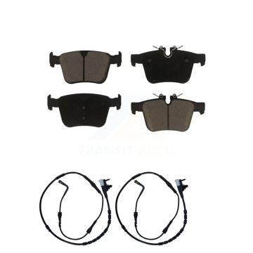 Rear Ceramic Disc Brake Pads And Wear Sensor Kit For Jaguar F-Pace Land Rover Range Velar KCW-100887