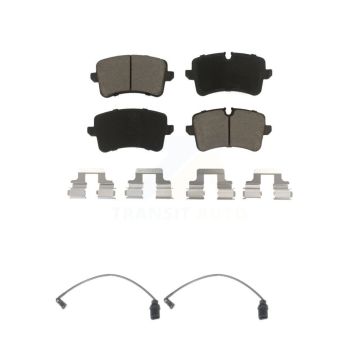 Rear Ceramic Brake Pad Wear Sensor Kit For Audi Porsche Macan A6 Quattro A7 RS5 S6 RS7 S7 KCW-100897