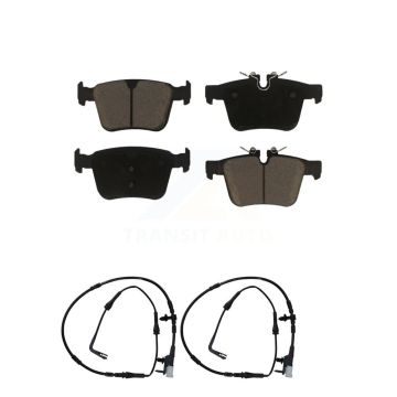 Rear Ceramic Disc Brake Pads And Wear Sensors Kit For Jaguar XE XF KCW-100910