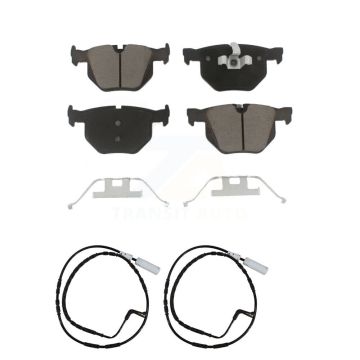 Rear Ceramic Disc Brake Pad And Wear Sensor Kit For BMW 335i xDrive 335xi 330i 330xi 335d KCW-100921