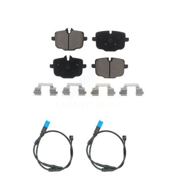 Rear Ceramic Disc Brake Pads And Wear Sensors Kit For BMW X3 KCW-100926