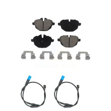 Rear Ceramic Disc Brake Pads And Wear Sensors Kit For BMW X3 KCW-100927