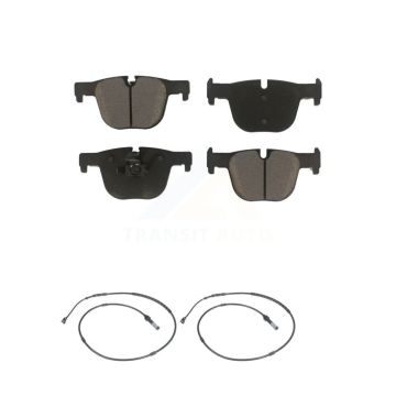 Rear Ceramic Brake Pads Wear Sensor Kit For BMW 330i xDrive 328i 335i 428i 340i 435i 430i KCW-100930