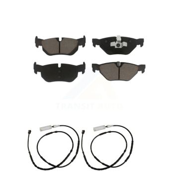Rear Ceramic Disc Brake Pads And Wear Sensors Kit For BMW X1 KCW-100938