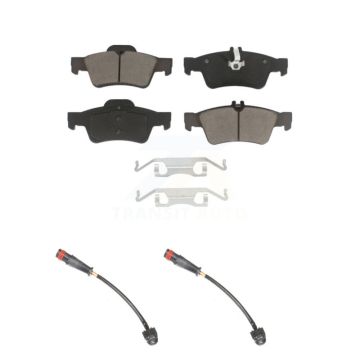 Rear Ceramic Disc Brake Pads And Wear Sensors Kit For Mercedes-Benz SL63 AMG SL65 KCW-100940
