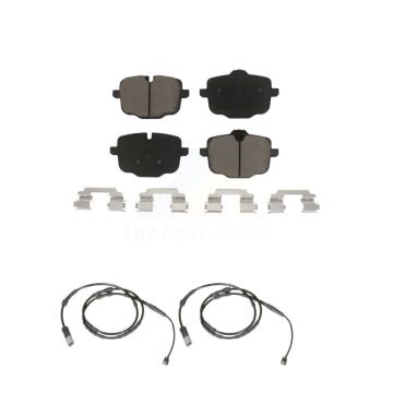 Rear Ceramic Disc Brake Pads And Wear Sensors Kit For 2012 BMW X3 From 10 11 KCW-100947