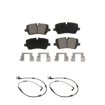 Rear Ceramic Disc Brake Pads And Wear Sensors Kit For Land Rover Range Sport Discovery KCW-100949