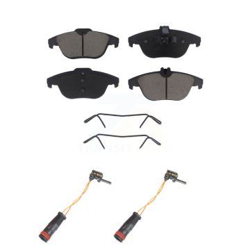Rear Ceramic Brake Pad And Wear Sensor Kit For Mercedes-Benz C300 GLK350 GLK250 E350 C350 KCW-100969