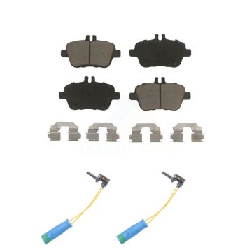 Rear Ceramic Disc Brake Pads And Wear Sensors Kit For Mercedes-Benz CLA250 GLA250 2.0L KCW-100998