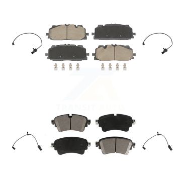 Front Rear Ceramic Disc Brake Pad Wear Sensor Kit For Audi S5 Sportback S4 Made in Europe KCW-101070