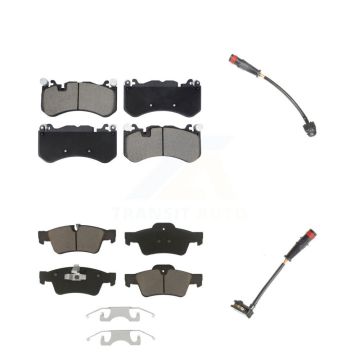 Front Rear Ceramic Disc Brake Pads And Wear Sensors Kit For Mercedes-Benz G63 AMG G65 KCW-101154