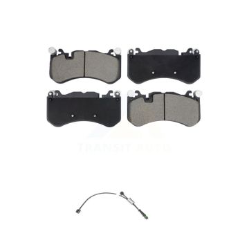 Front Ceramic Disc Brake Pads & Wear Sensor Kit For 2013-2014 Mercedes-Benz SL63 AMG SL65 KCW-101201