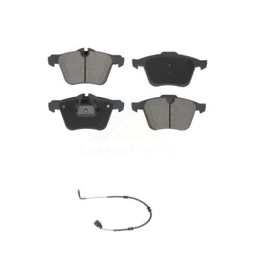 Front Ceramic Disc Brake Pads And Wear Sensors Kit For Jaguar XF XJ KCW-101207