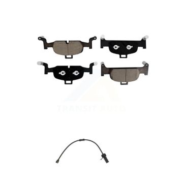 Front Ceramic Brake Pad And Wear Sensor Kit For 2020 Audi Q5 2.0L Without Brembo Calipers KCW-101220