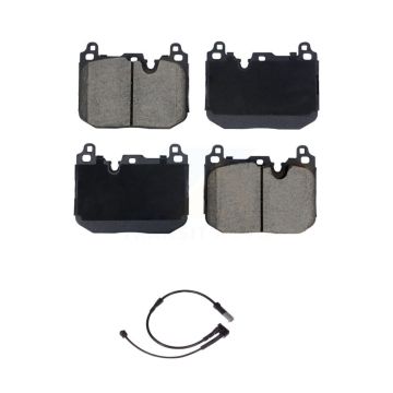 Front Ceramic Disc Brake Pads And Wear Sensors Kit For Mini Cooper KCW-101226