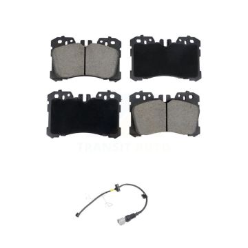 Front Ceramic Disc Brake Pads And Wear Sensors Kit For Lexus LS500 LS500h KCW-101233