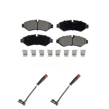 Rear Ceramic Disc Brake Pads And Wear Sensors Kit For Mercedes-Benz Sprinter 2500 1500 KCW-101247