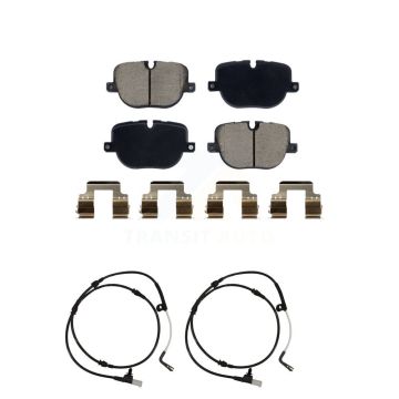 Rear Ceramic Brake Pads Wear Sensor Kit For Land Rover Range Sport 5.0L with Supercharged KCW-101248