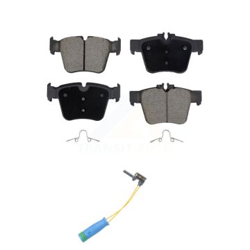 Rear Ceramic Disc Brake Pad & Wear Sensor Kit For Mercedes-Benz GLC300 C43 AMG GLC43 C450 KCW-101260