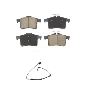 Rear Ceramic Disc Brake Pads And Wear Sensors Kit For Jaguar XJ XJR From VIN #V90866 KCW-101261