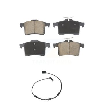 Rear Ceramic Disc Brake Pads And Wear Sensors Kit For Jaguar XF XJ XFR XKR XFR-S XJR KCW-101262