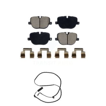 Rear Ceramic Disc Brake Pads And Wear Sensors Kit For Land Rover Range KCW-101265