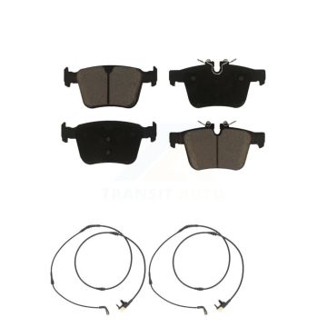 Rear Ceramic Disc Brake Pads And Wear Sensor Kit For Land Rover Range Velar Jaguar F-Pace KCW-101409