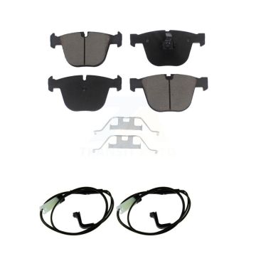 Rear Ceramic Disc Brake Pads And Wear Sensors Kit For 2007-2010 BMW M5 KCW-101411