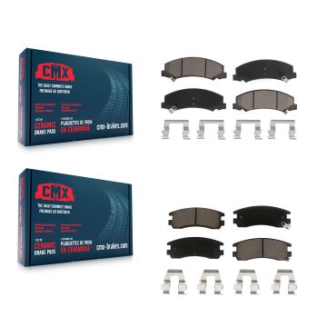 Front Rear Ceramic Brake Pads Kit For Chevrolet Impala Buick LaCrosse Allure Monte Carlo KCX-100017