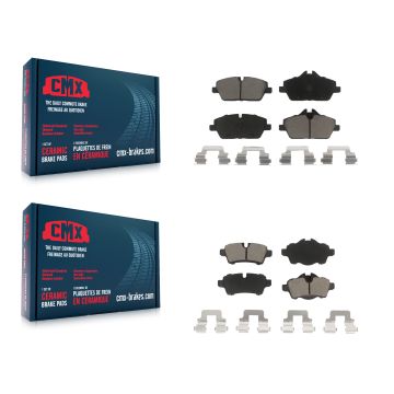 Front Rear Ceramic Brake Pads Kit For Mini Cooper With 280mm Diameter Rotor KCX-100069