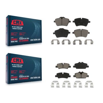 Front Rear Ceramic Brake Pads Kit For Mini Cooper KCX-100078