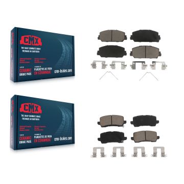 Front Rear Ceramic Brake Pads Kit For Acura RLX KCX-100132