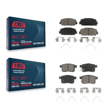 Front Rear Ceramic Brake Pads Kit For Honda Accord KCX-100135