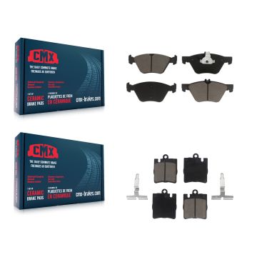 Front Rear Ceramic Brake Pads Kit For Mercedes-Benz E320 CLK320 CLK430 E430 KCX-100138