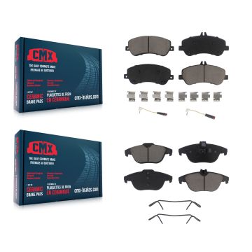 Front Rear Ceramic Brake Pads Kit For Mercedes-Benz GLK350 GLK250 KCX-100139